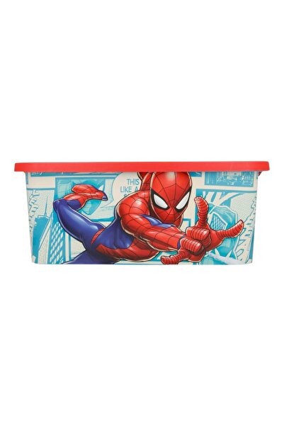 SPIDERMAN Toy box, Plastic, 13 l, Red/Blue, Spiderman
