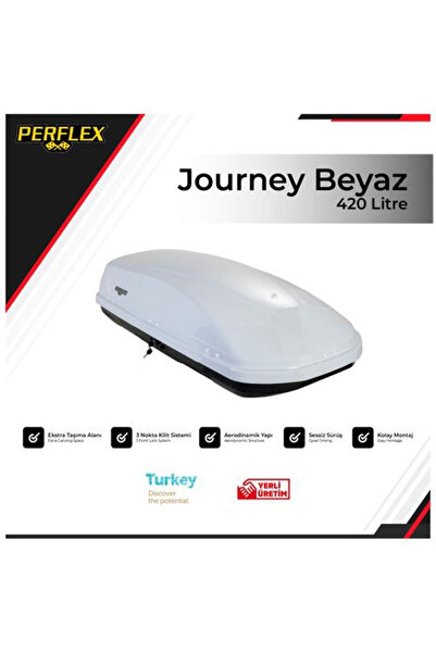 PERFLEX PORT BAGAJ 420 LT JOURNEY BEYAZ