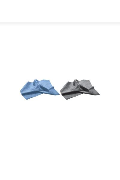 Dr. Clinic Bioenergy 2-Piece General Cleaning Cloth Gray + Blue