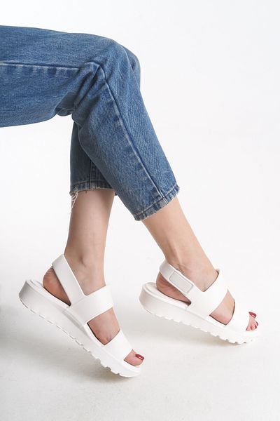 Riccon Avkiasha Women's Sandals 001230   White