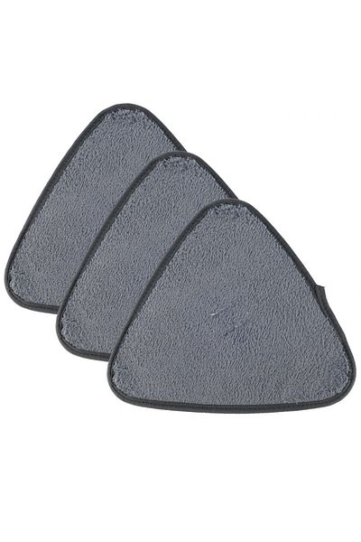 NEXTLY Set 3 Rezerve Pentru Mop Triunghiular , Lavete Din Microfibra, Reutilizabile, Absorbtie Buna