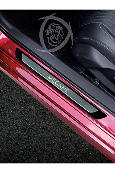 FAMS OTO AKSESUAR Renault Megane 2 2002-2009 Modeller Krom Kapı Eşiği 4 Parça...