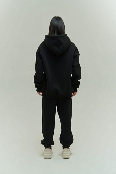 MAİ COLLECTİON Σετ φόρμας Gambol Black Oversize