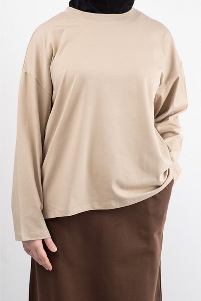Vauva ΒΑΜΒΑΚΙ ΜΑΚΡΥΜΑΝΙΚΟ OVERSIZE 25542