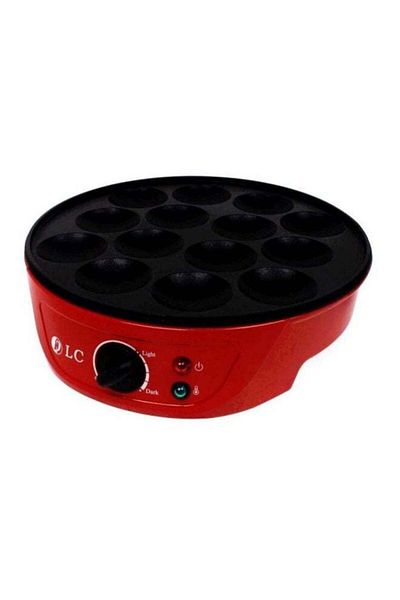 DLC Mini Pancake Maker 1000W 1000.0 W DLC-38242 Red/Black