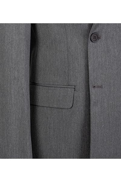 Sergio Ferraro Anthracite Slim Fit Italian Style Men's Suit-Jacket Pants Set