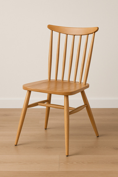 Evim Hizmet Ahşap Kırlangıç Natural Sandalye - Adrese Güvenli ve Montajlı Tes...