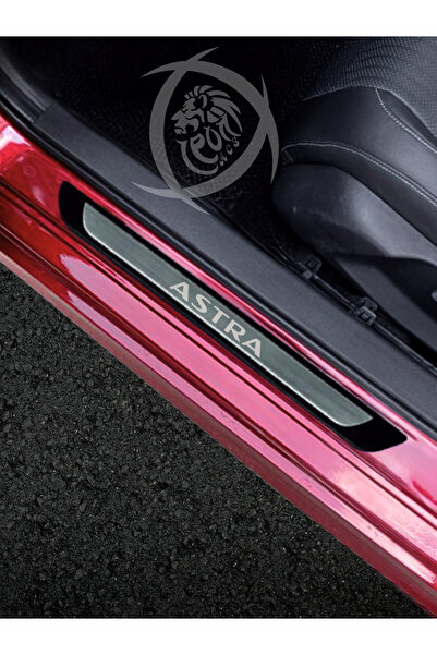 FAMS OTO AKSESUAR Opel Astra K 2015 ve Üzeri Modeller Krom Kapı Eşiği 4 Parça...