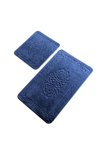 Tropikhome Set 2 covorașe de baie, Tropik Home, Elite Blue