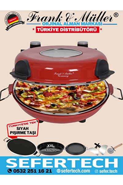 Frank & Müller Germany | Taş Fırın | Kırmızı Lahmacun , Grill Ve Pizza Makinesi