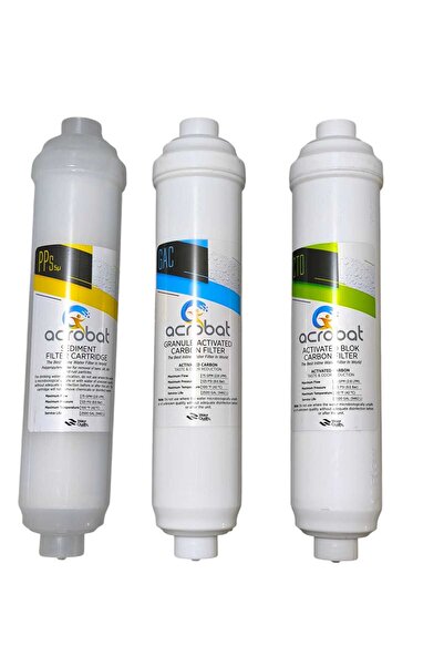 Acrobat Su Arıtma Filtre Seti