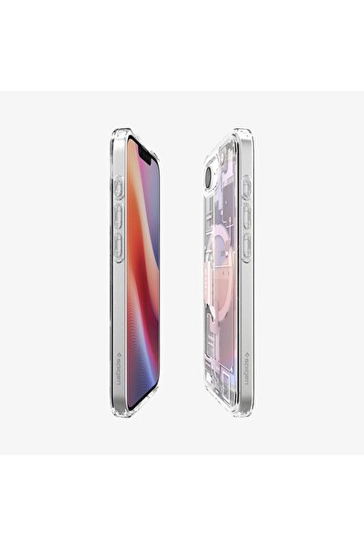 Spigen iPhone 16e Kılıf Ultra Hybrid MagFit MagSafe özellikli Zero One White - ACS09142