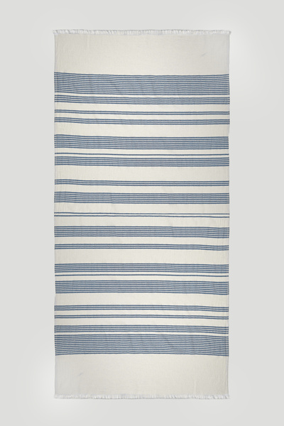 MYLASA HOME Luma Тонко смугаста бавовняна ковдра 80x165