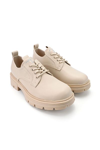 Tmall Women's casual shoes, Made of eco-leather, P1293, Beige