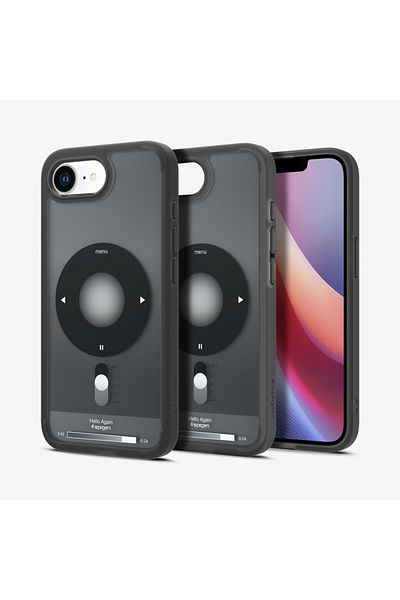 Spigen Ultra Hybrid MagFit for iPhone 16e case cover [MagSafe compatible] (2025) - Classic Black