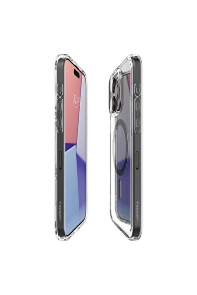 Spigen Θήκη για iPhone 15 Pro Max, Ultra Hybrid MagSafe - Γραφίτης