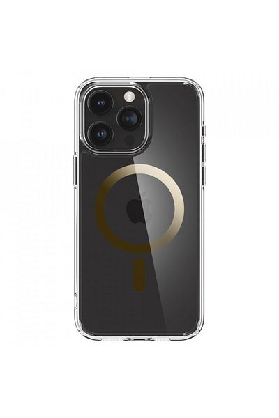 Spigen Carcasă pentru iPhone 15 Pro Max, Ultra Hybrid MagSafe - Auriu