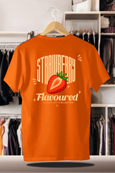 CC STORE Pamuk lu Oversize kroj Štampano 3 Konac Ş Čupkani materijal Narandža...