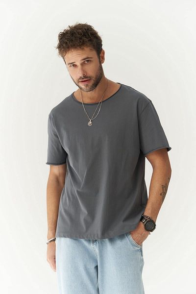 MAİ COLLECTİON Pierce Smoked Herren-T-Shirt