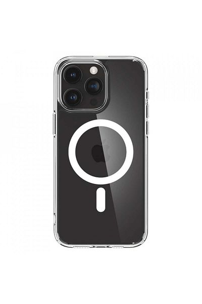 Spigen Carcasă pentru iPhone 15 Pro Max, Ultra Hybrid Magsafe - Albă