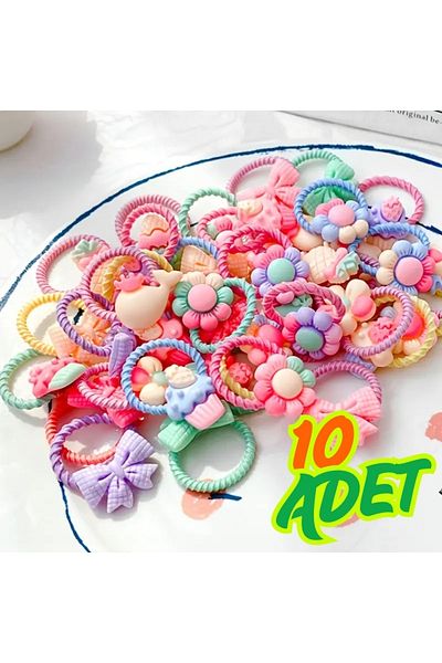 DEPOKON 10Pcs Cute & Colorful Hair Accessories Hairpins