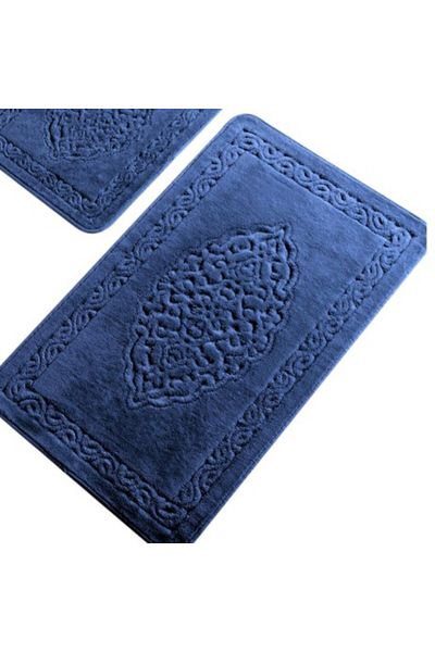 Tropikhome Set 2 covorașe de baie, Tropik Home, Elite Blue