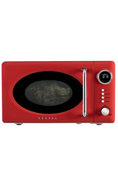 Vestel Md 20 Yd Retro Kırmızı Mikrodalga Fırın