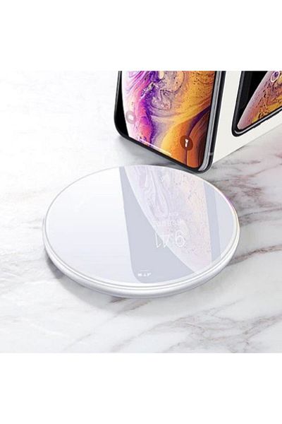 REDz Accessories Încărcător wireless, Joyroom Jr-a15 cu încărcare rapidă 10w, universal, alb