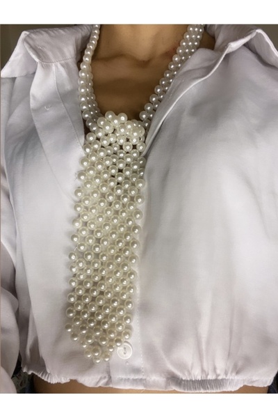 Genel Markalar İnci boncuk kravat