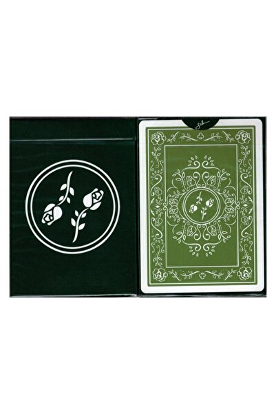 OyuncaklarÜlkesi Bicycle Black Roses Immergrün Premium Playing Card Limited E...