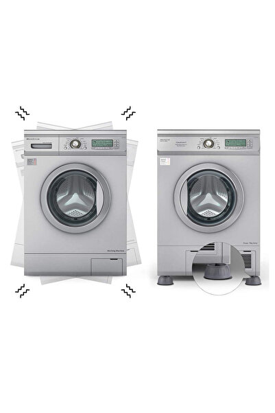 NEXTLY Set of 12 Non-Slip Feet for Washing Machine, Tumble Dryer, Refrigerator, Furniture