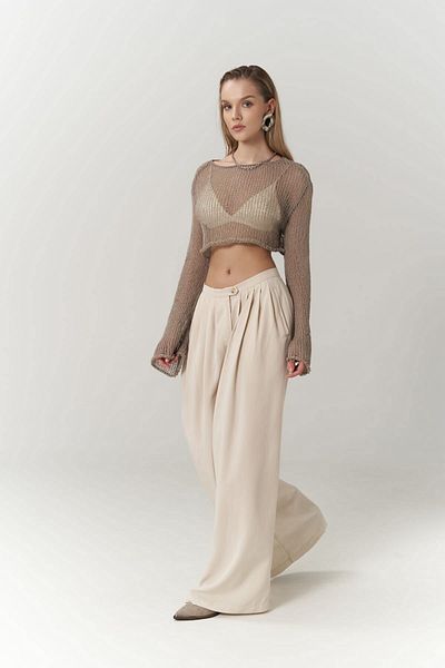 MAİ COLLECTİON Steven Stone Palazzo Trousers