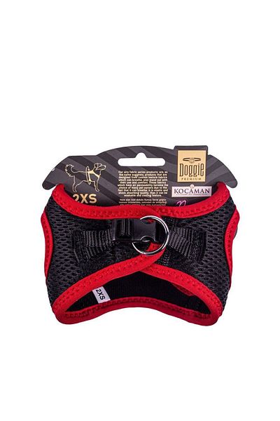 Doggie Cool Woven Neon Small Breed Collar Red 26-30 cm (Ang-2Xs)