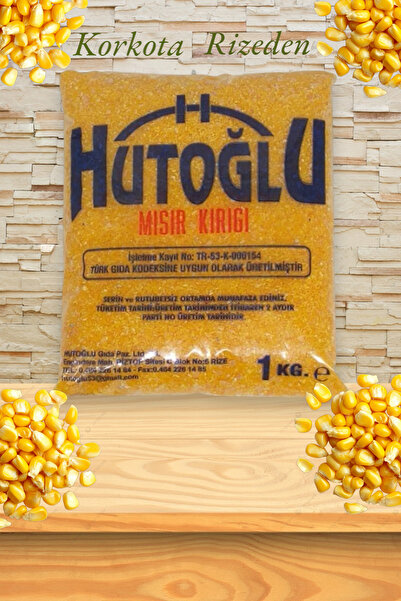 HUTOĞLU Dolmalık&Sarmalık&Çorbalık Korkota 1kg Paket. Taş Değirmeninde Kırılmış
