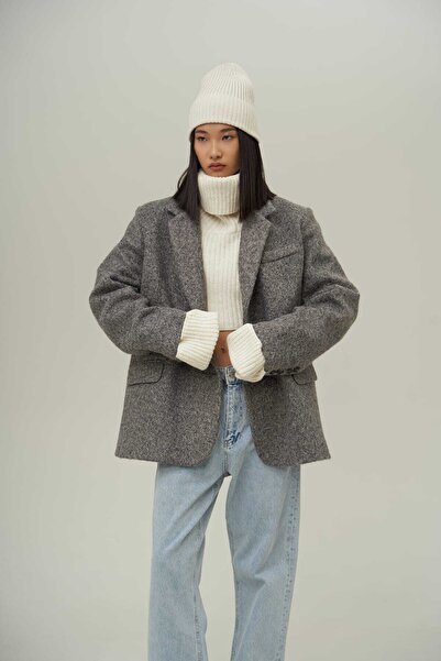 MAI STUDIOS CO. Enzo Antrasit Blazer Ceket