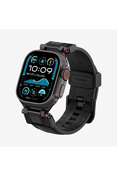 Spigen DuraPro Armor for Apple Watch Band for Ultra 2/Ultra/9/8/SE2/7/6/SE/5/4/3/2/1 - Black Edition