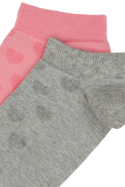 U.S. Polo Assn. Women's 2-Pack Booties Socks 50311365 -Vr041