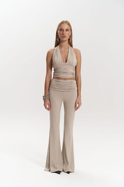MAİ COLLECTİON Jody Stone Crop-Hosen-Set