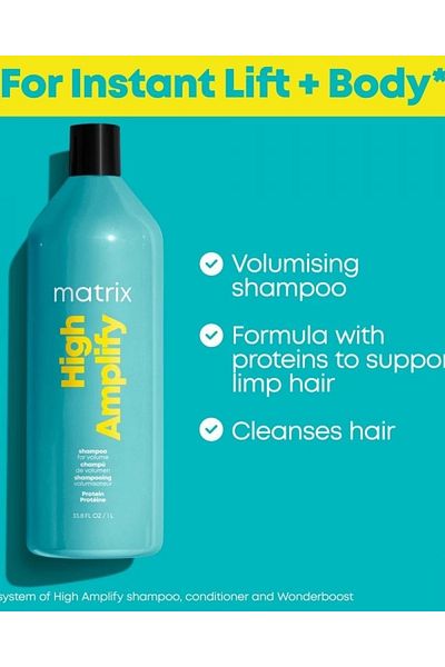 Matrix Sampon Matrix Total Results High Amplify pentru volum, 1000 ml