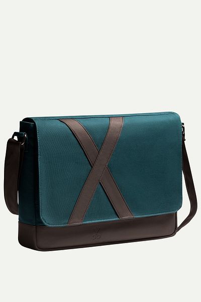 KAFT Geantă Messenger Orizontală Unisex - Nevend - Ocean