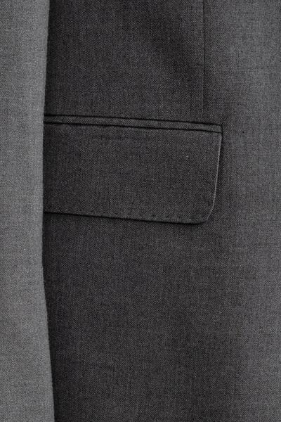 Salihtarzz Takım Elbise Yelekli SlimFit Gri SD42164