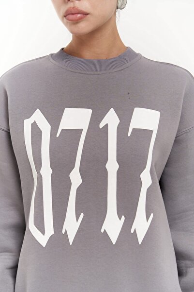 MAI STUDIOS CO. Σετ φόρμας Zeoy 0717 Smoke Crew Neck