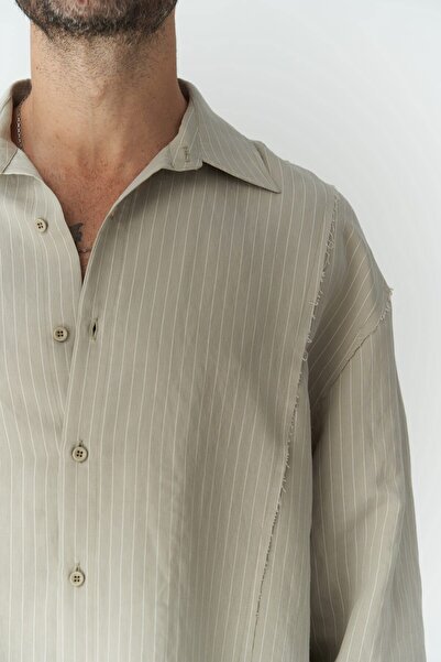 MAI STUDIOS CO. Ανδρικό πουκάμισο Dylan Soft Khaki