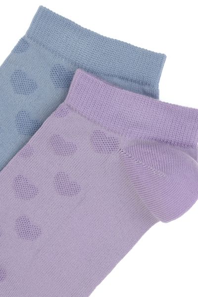 U.S. Polo Assn. Women's 2-Pack Booties Socks 50311365 -Vr034