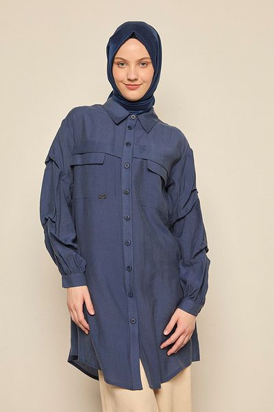 Setrms Aller Detailed Tunic with Shirt Collar