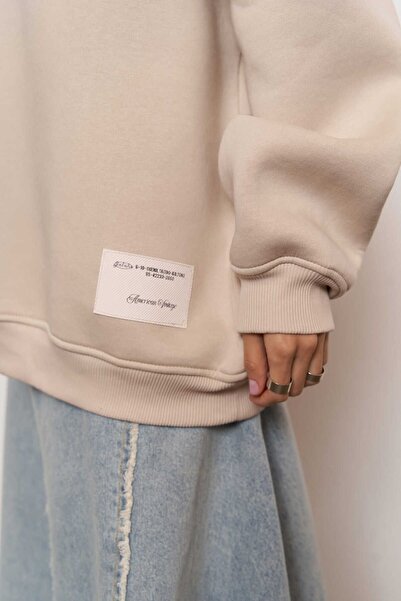 MAI STUDIOS CO. Світшот Mcllctn Taure Bone унісекс оверсайз