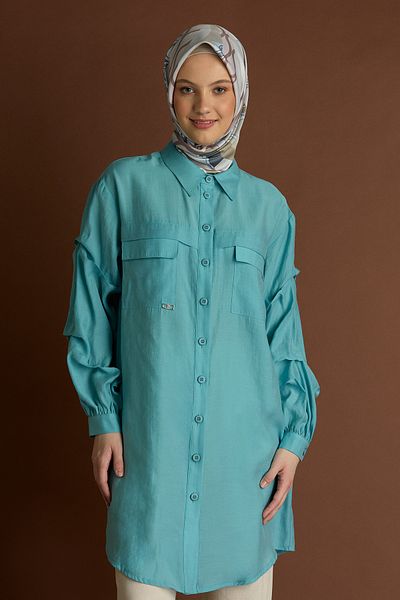 Setrms Aller Detailed Tunic with Shirt Collar