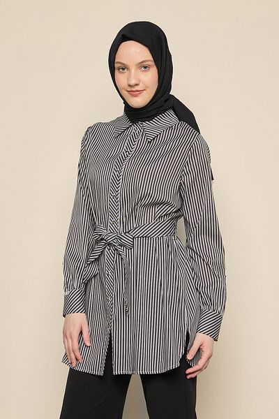 Setrms Belted Flounce Tunic