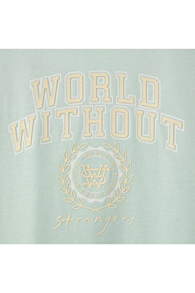 Giordano Women's Crew Neck Print tee