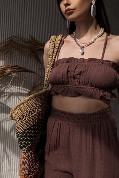 BOHEMAİ Súprava mušelínových plodín Harvey Brown